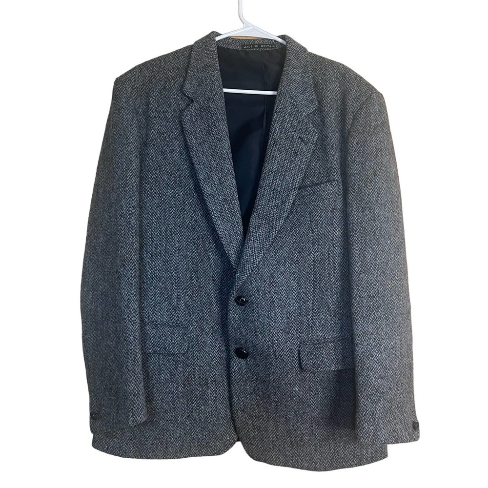 Vintage Harris Tweed 100% Wool Sport Jacket Men's
